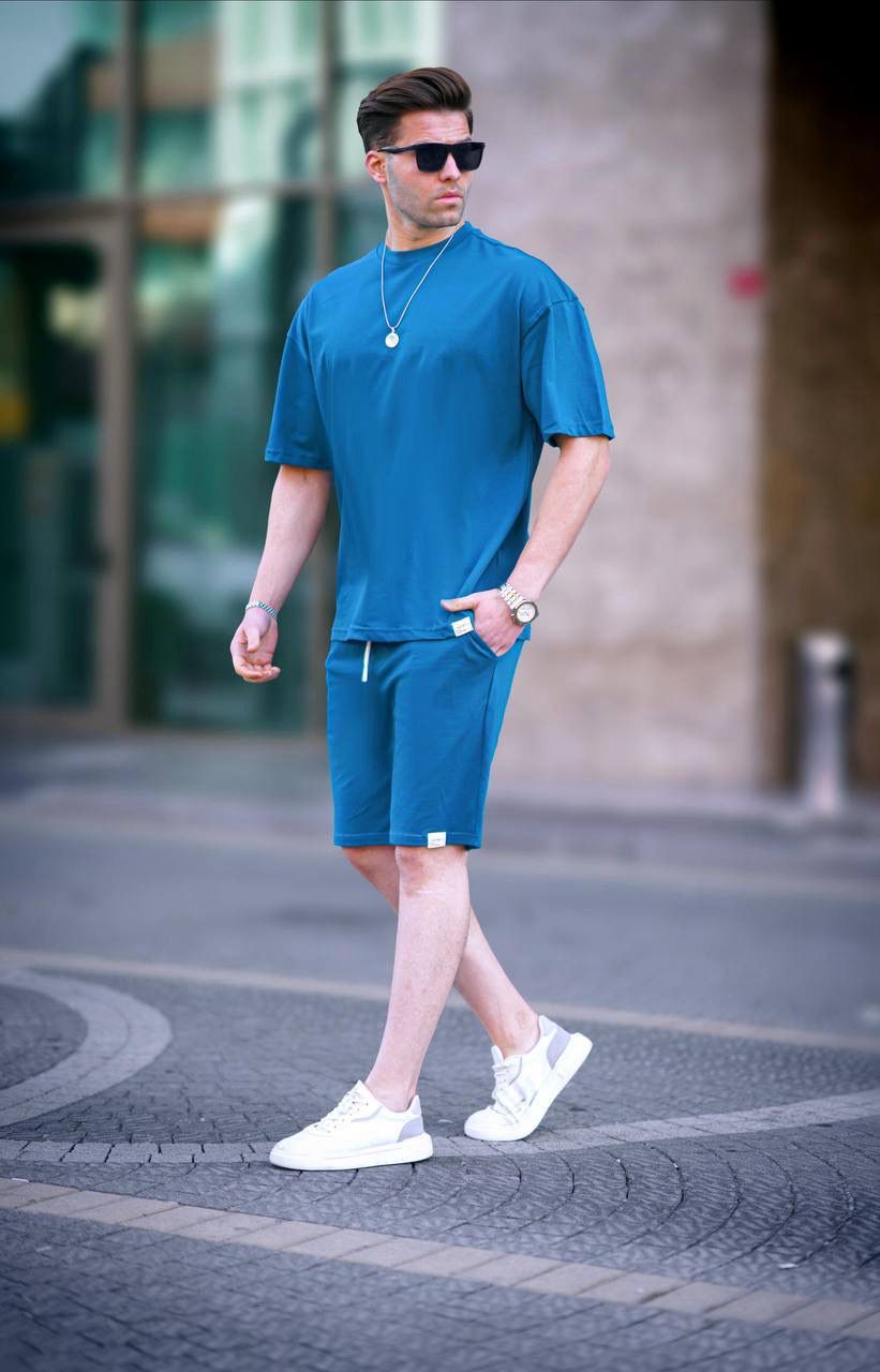 طقم شورت رجالي